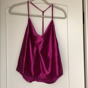 Beautiful fuchsia top!